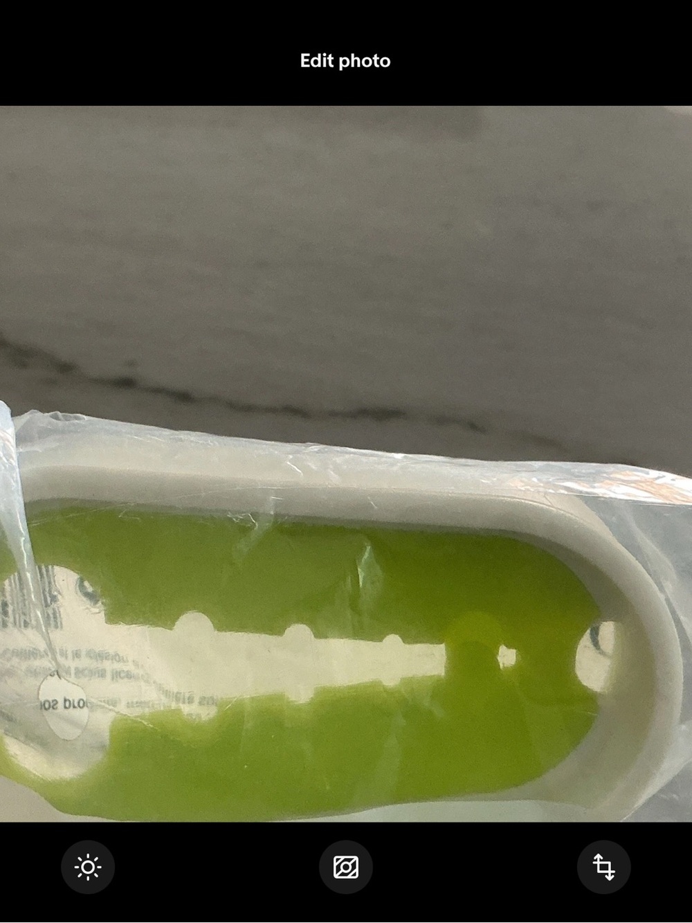 Pampered Chef Herb Stripper Roller 1552 - Lime Green and White - Picture 5 of 5
